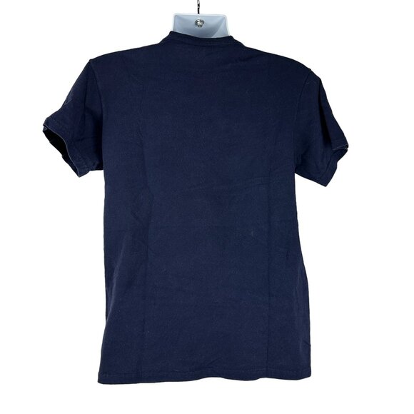 Fear The Beard Delta Medium Magnum Weight Navy Graphic T Shirt Medium 100% Cotto - Picture 3 of 6